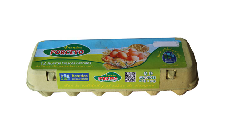 Huevos en estuche Asturias L